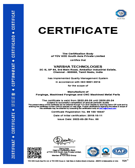 ISO 9001:2008 QMS